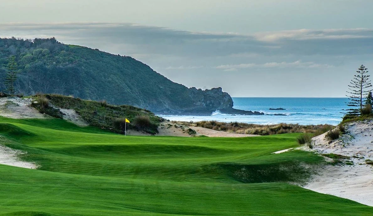 Beautiful golf course in Northland, New Zealand